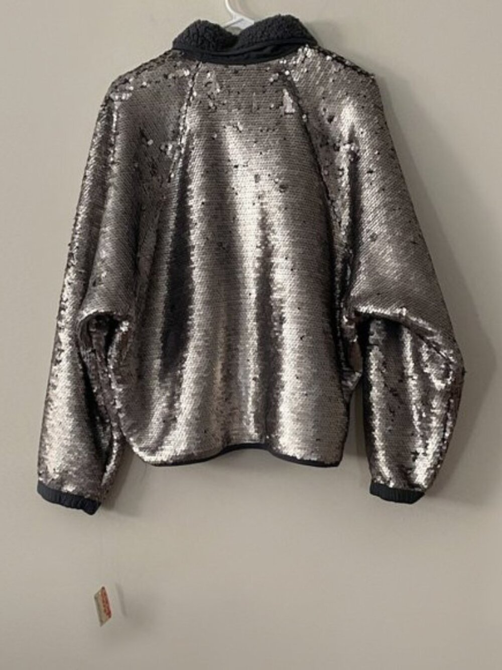 ✨3x HP✨Free People Movement Hit The Slopes Sequin Jacket NWT - Picture 7 of 10